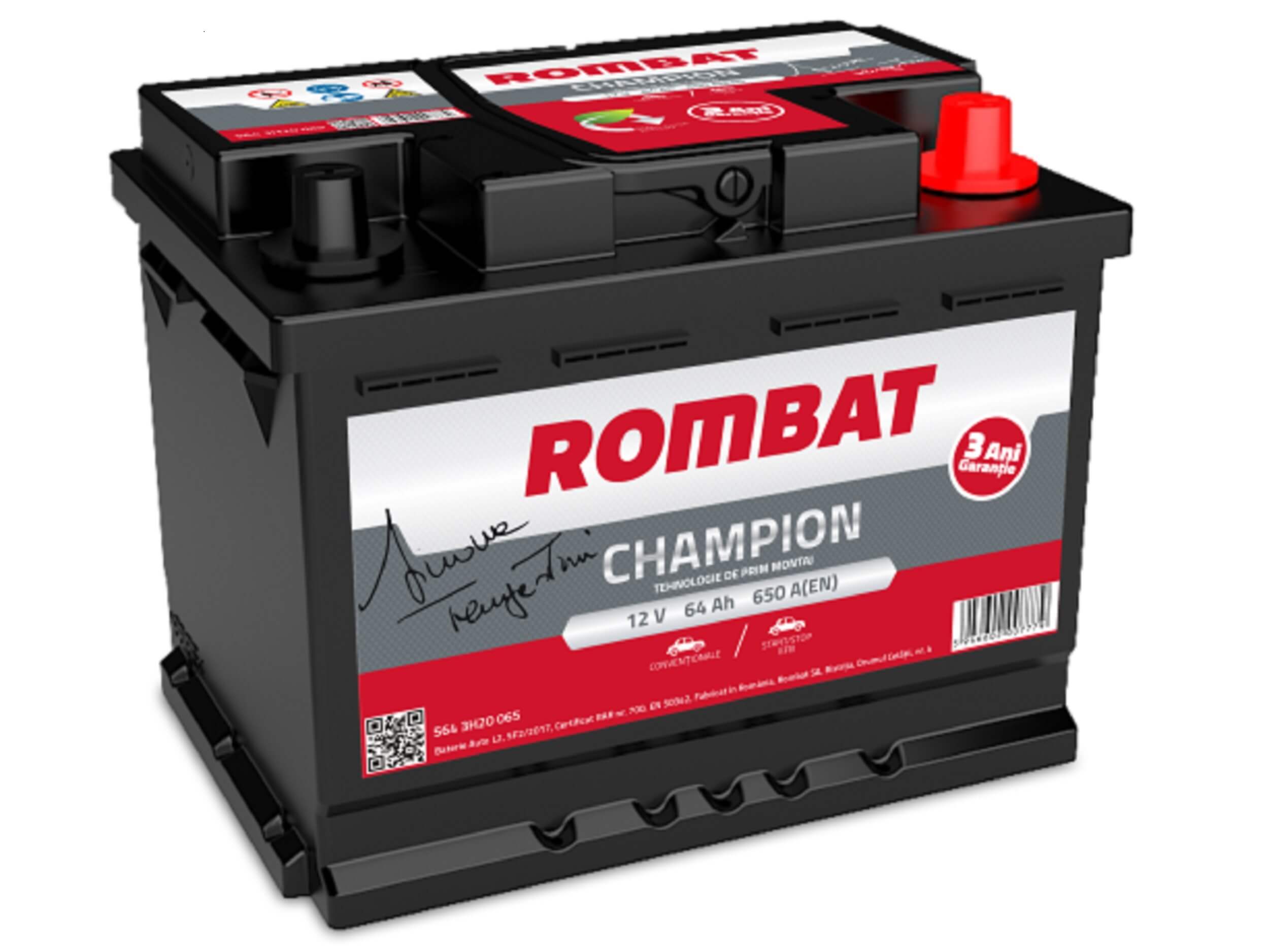 żtartovacia batéria ROMBAT S.A.